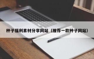 开封种子福利素材分享网站（推荐一款种子网站）