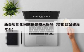 开封新泰智能化网站搭建技术指导（智能网站建设平台）